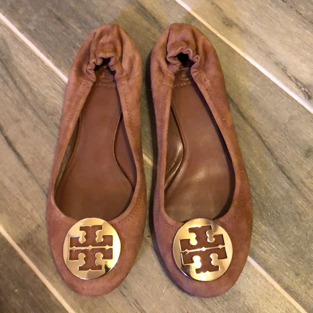 Tory Burch Suede Flats